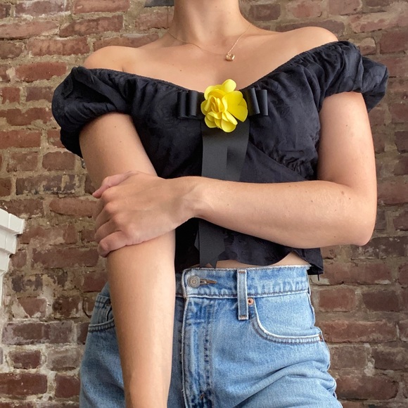 STAUD Tops - Staud Hydrangea Top